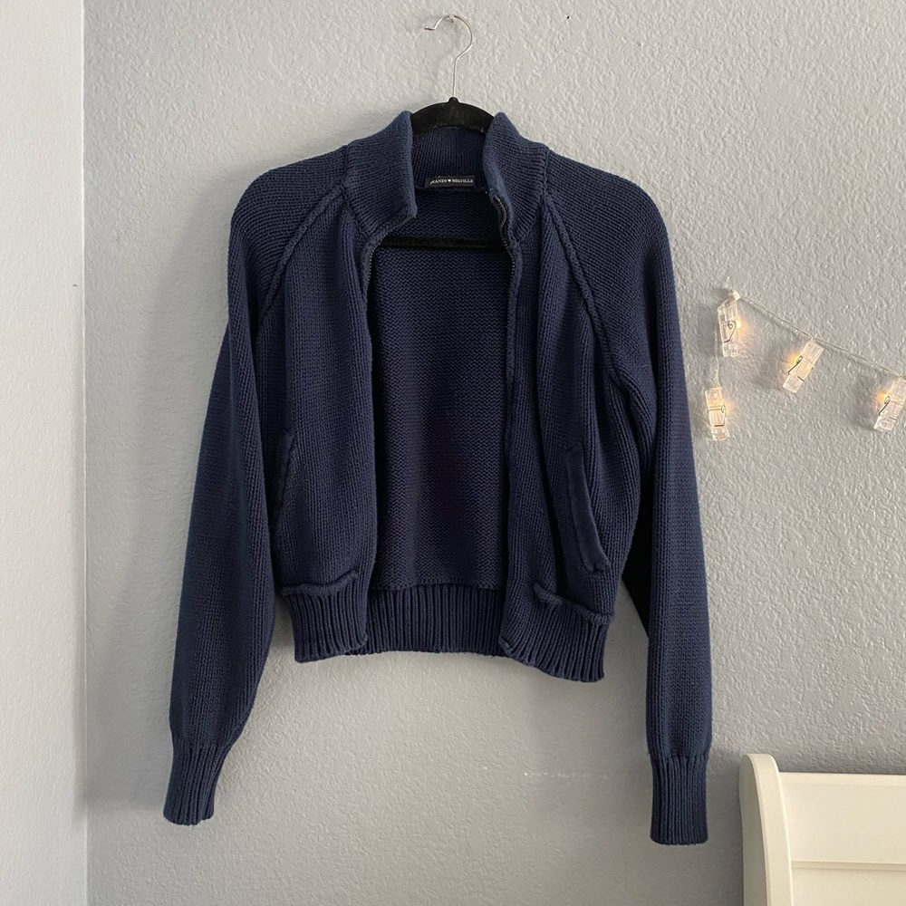 blue brandy Melville sweater
